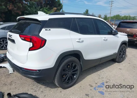 2021 GMC Terrain Fwd Sle z USA, uszkodzony, nr VIN 3GKALMEVXML328420